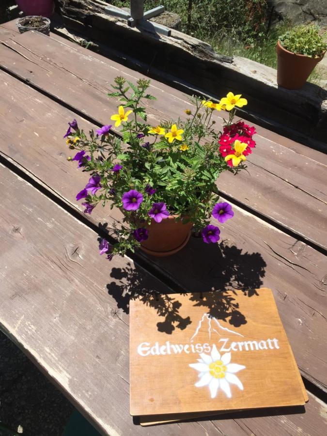 Edelweiss Mountain Guest House - 1 Hour Hike Up From Zermatt Station - On Hiking Trail - No Transport Exterior foto
