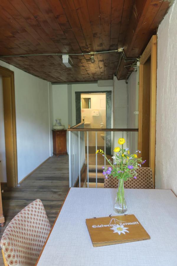 Edelweiss Mountain Guest House - 1 Hour Hike Up From Zermatt Station - On Hiking Trail - No Transport Exterior foto